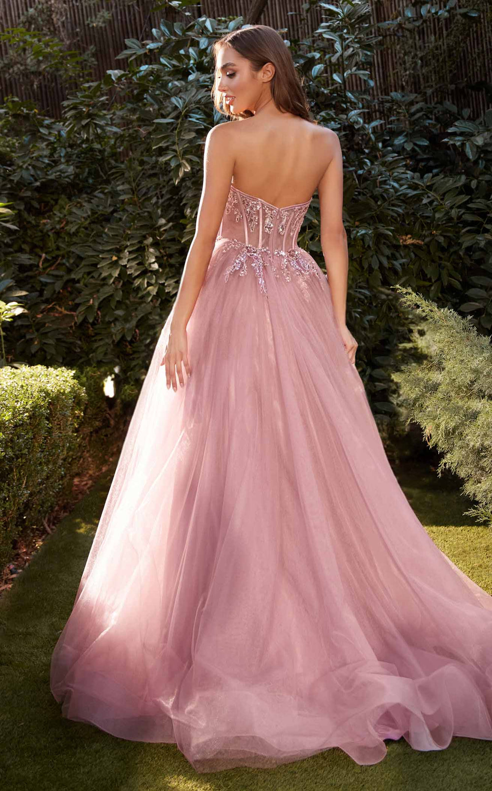 Exquisite Andrea and Leo A1267 Dress detail view - VOLAKK