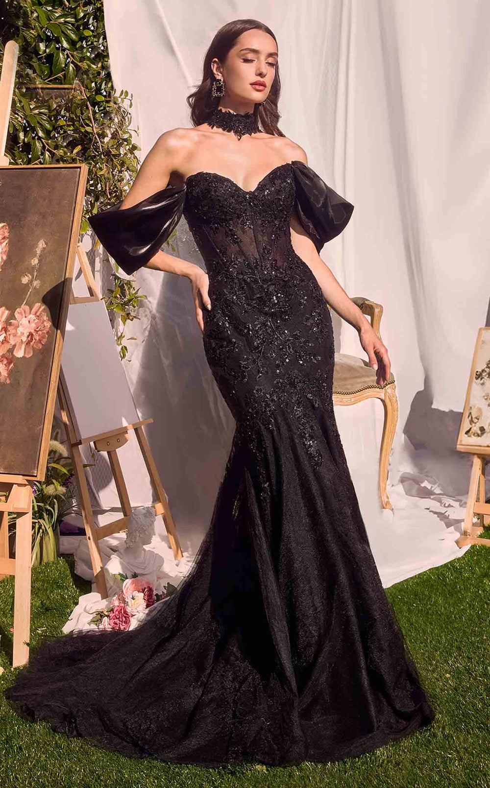 Andrea and Leo A1354 Dress details - VOLAKK