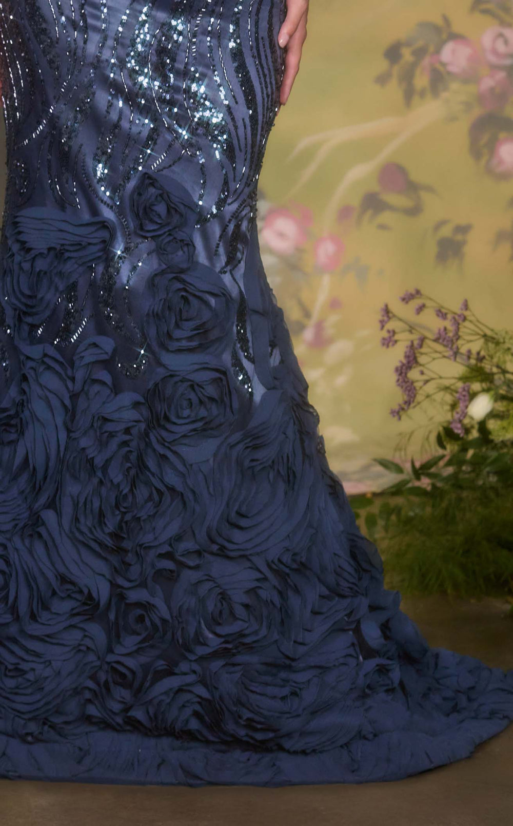 Exquisite Andrea and Leo A1482 Dress detail view - VOLAKK