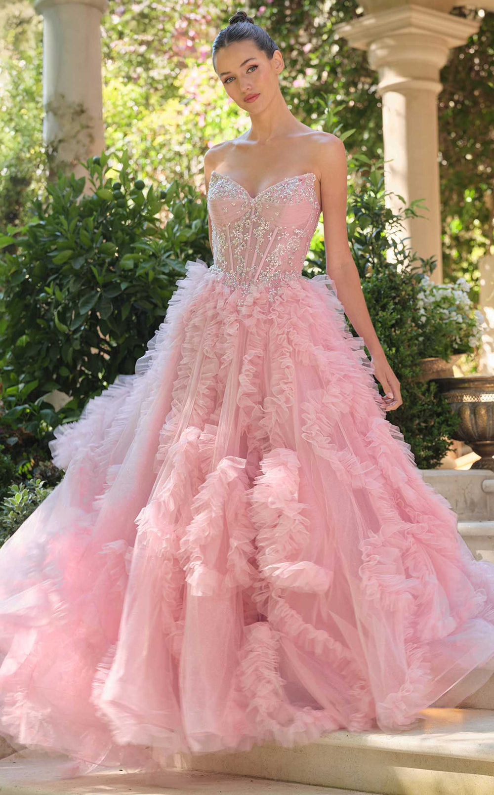 Andrea and Leo A1483 Dress details - VOLAKK