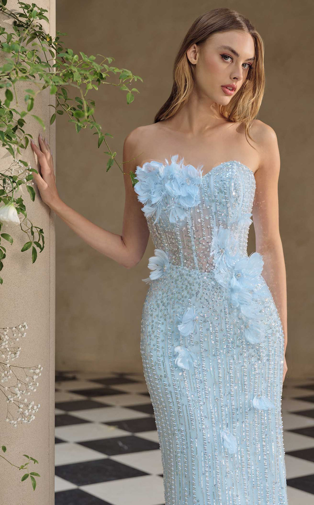 Andrea and Leo A1487 Dress details - VOLAKK