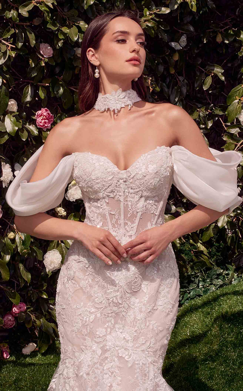 Exquisite Andrea and Leo WL031 Dress detail view - VOLAKK