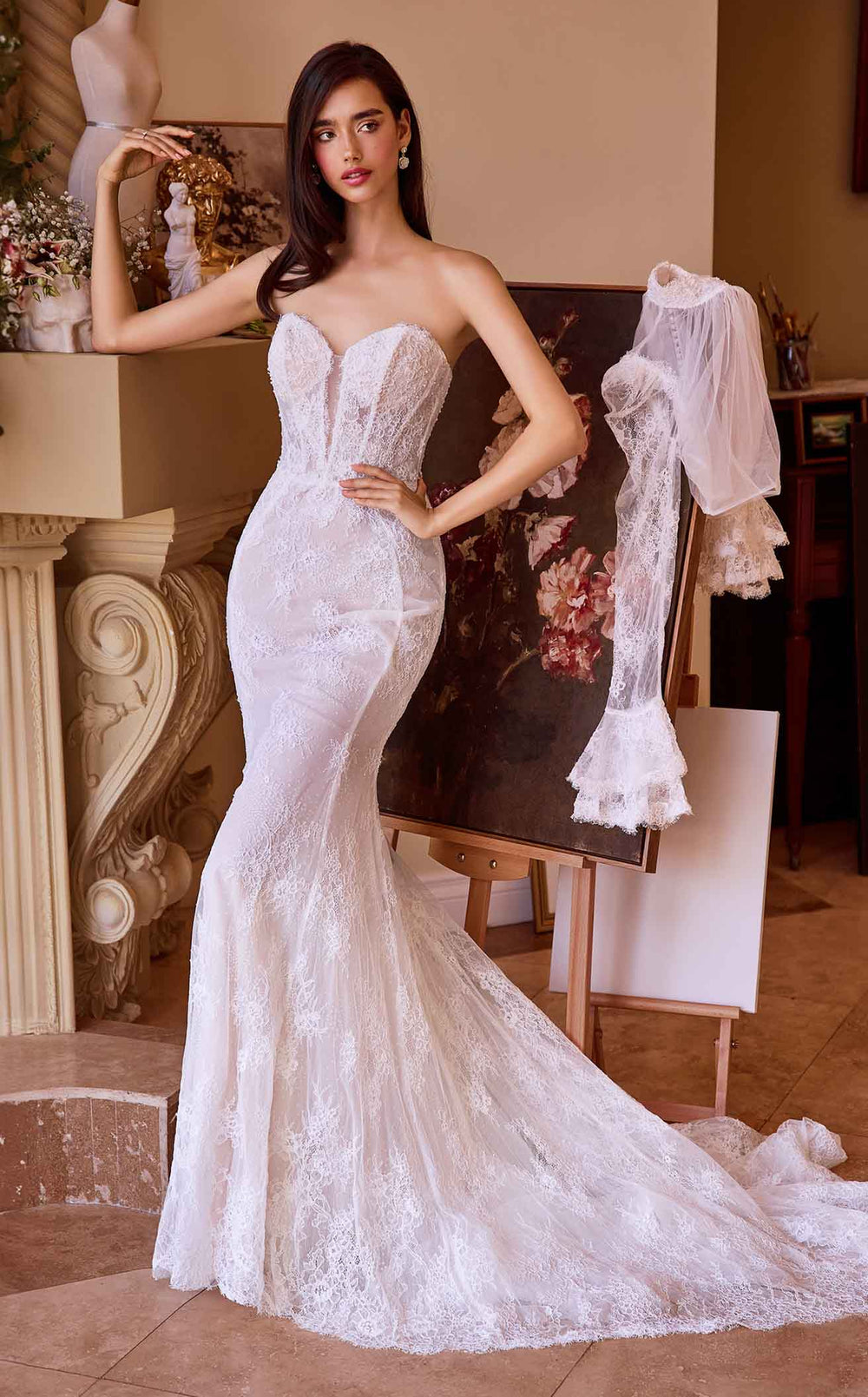 Andrea and Leo WL042 Dress details - VOLAKK