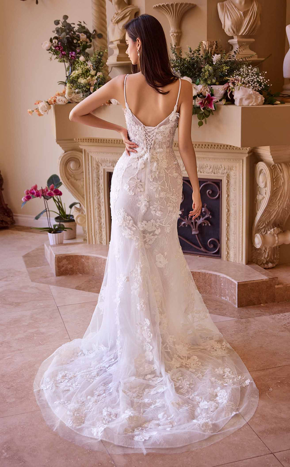 Andrea and Leo WL053 Dress details - VOLAKK