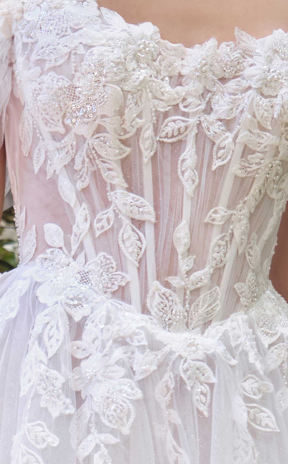 Exquisite Andrea and Leo WL089 Dress detail view - VOLAKK