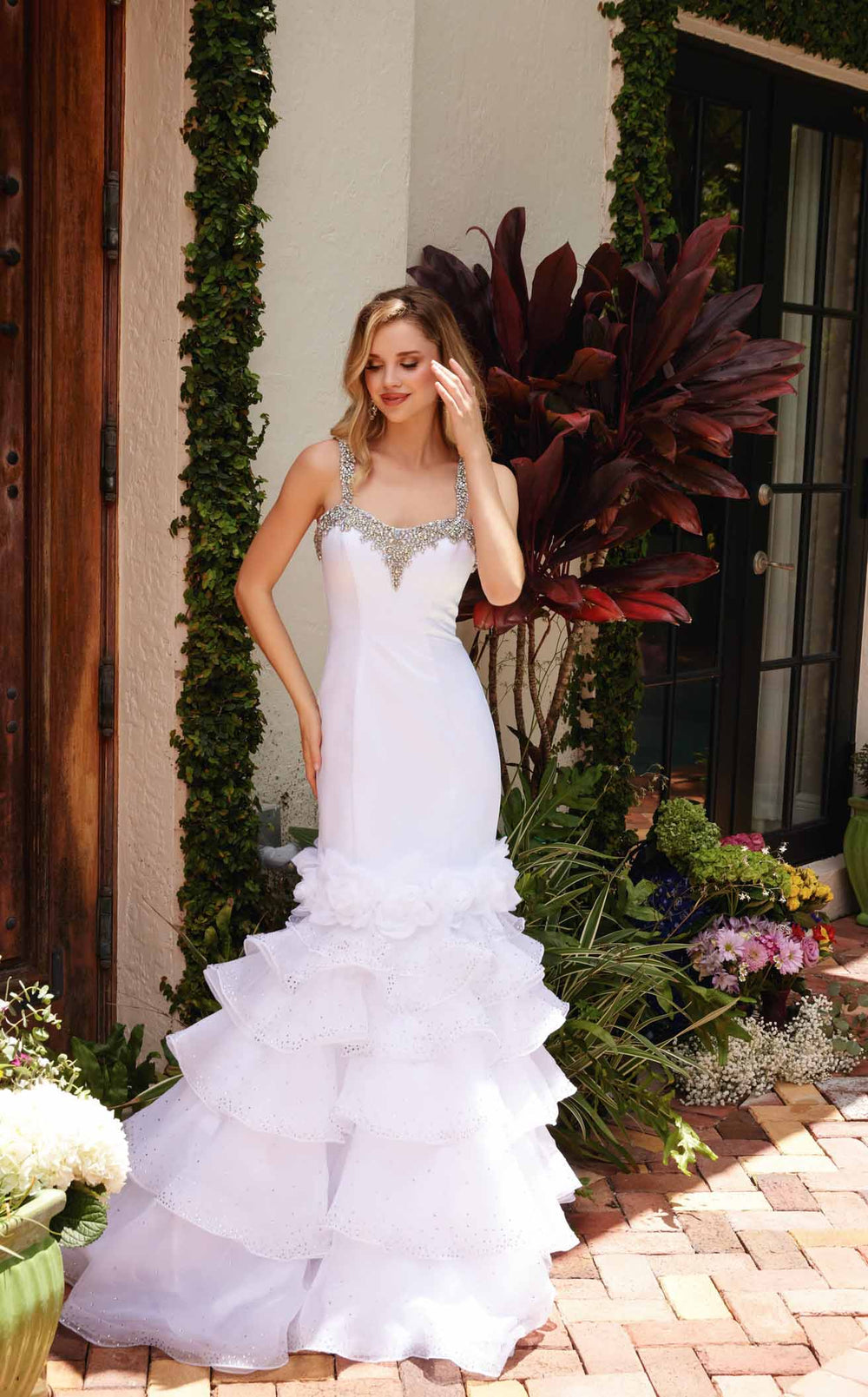 Exquisite Ava Presley 39566 Dress detail view - VOLAKK