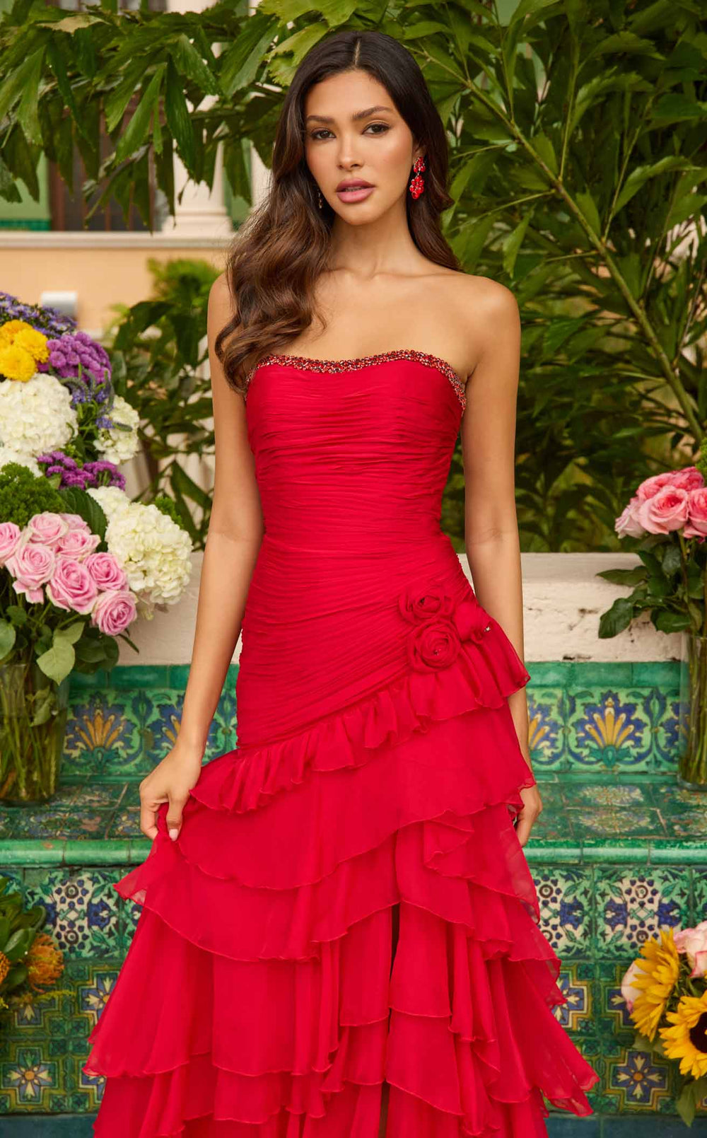 Exquisite Ava Presley 42242 Dress detail view - VOLAKK