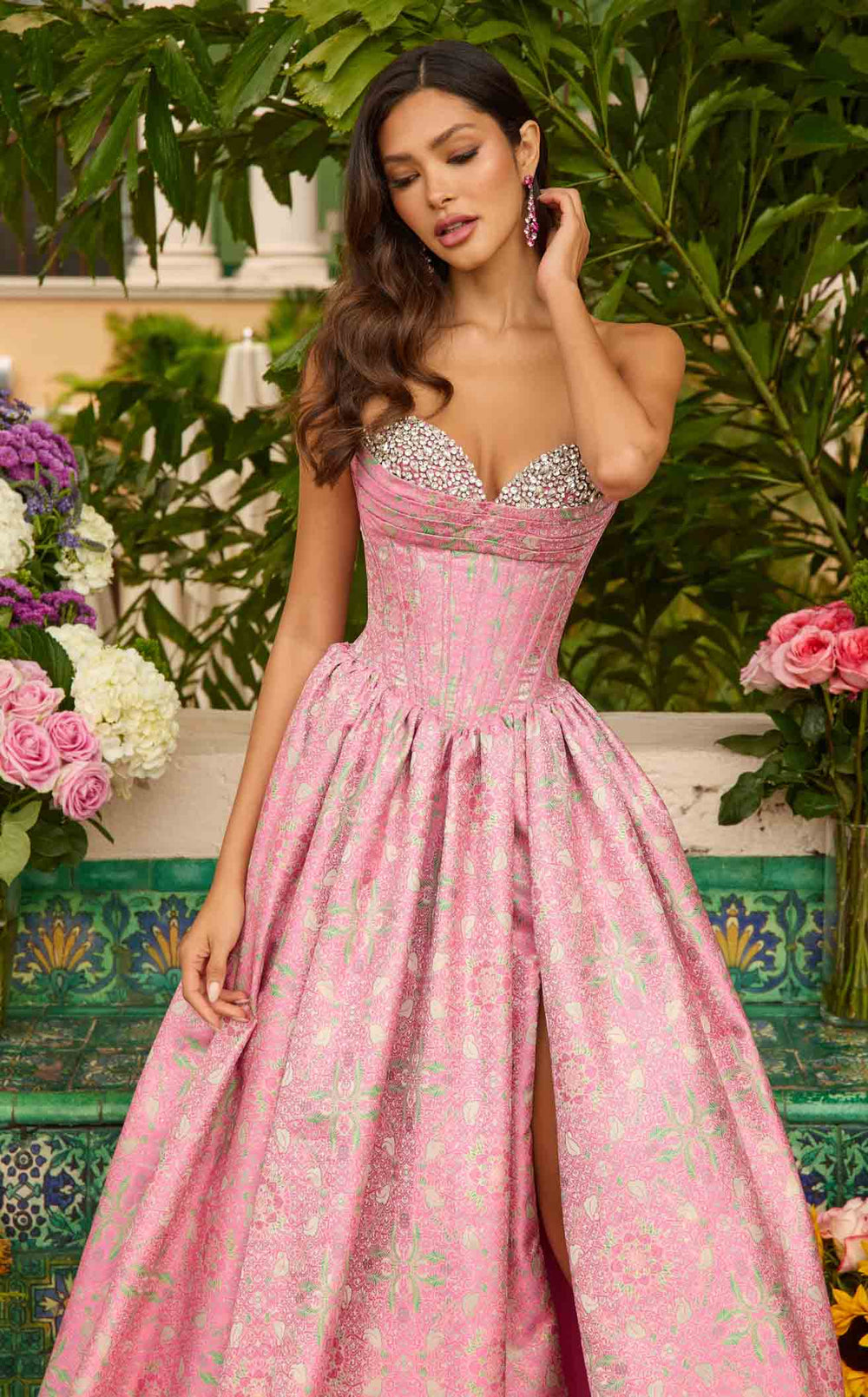 Exquisite Ava Presley 42318 Dress detail view - VOLAKK