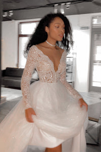 A-line Wedding Dress Aviv view 9