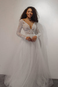 A-line Wedding Dress Aviv view 10