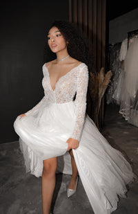 A-line Wedding Dress Aviv view 7