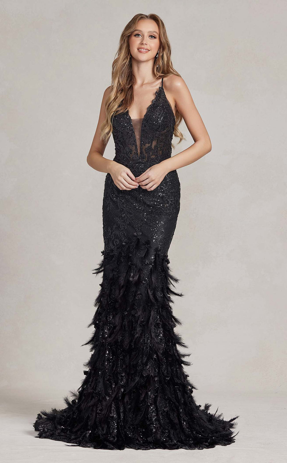 Exquisite Nox Anabel C1111 Dress detail view - VOLAKK