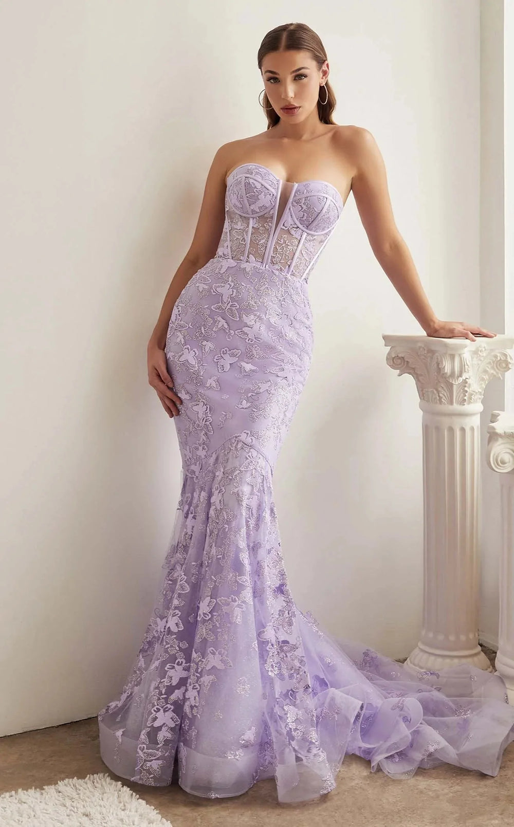LaDivine CB099 Dress details - VOLAKK