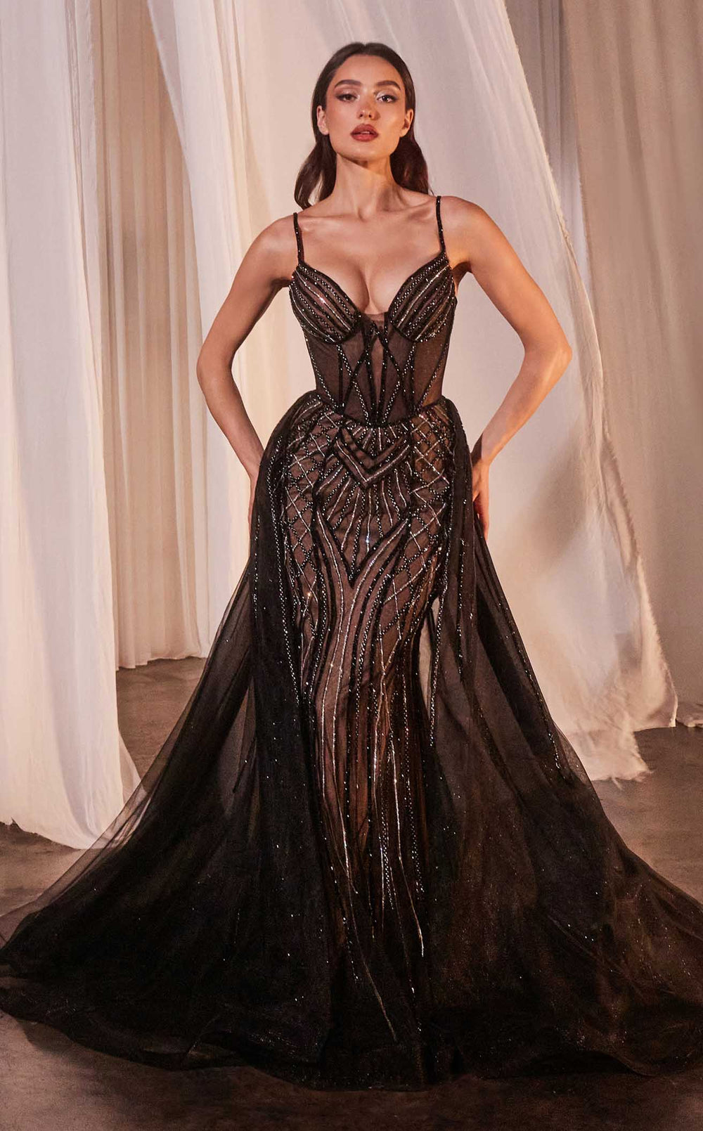 Ladivine CD863 Dress details - VOLAKK