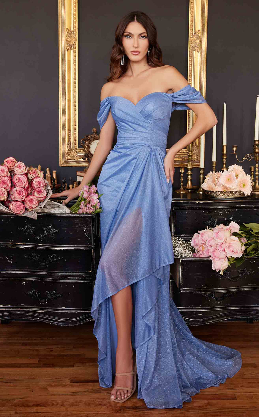 Exquisite LaDivine CD878 Dress detail view - VOLAKK