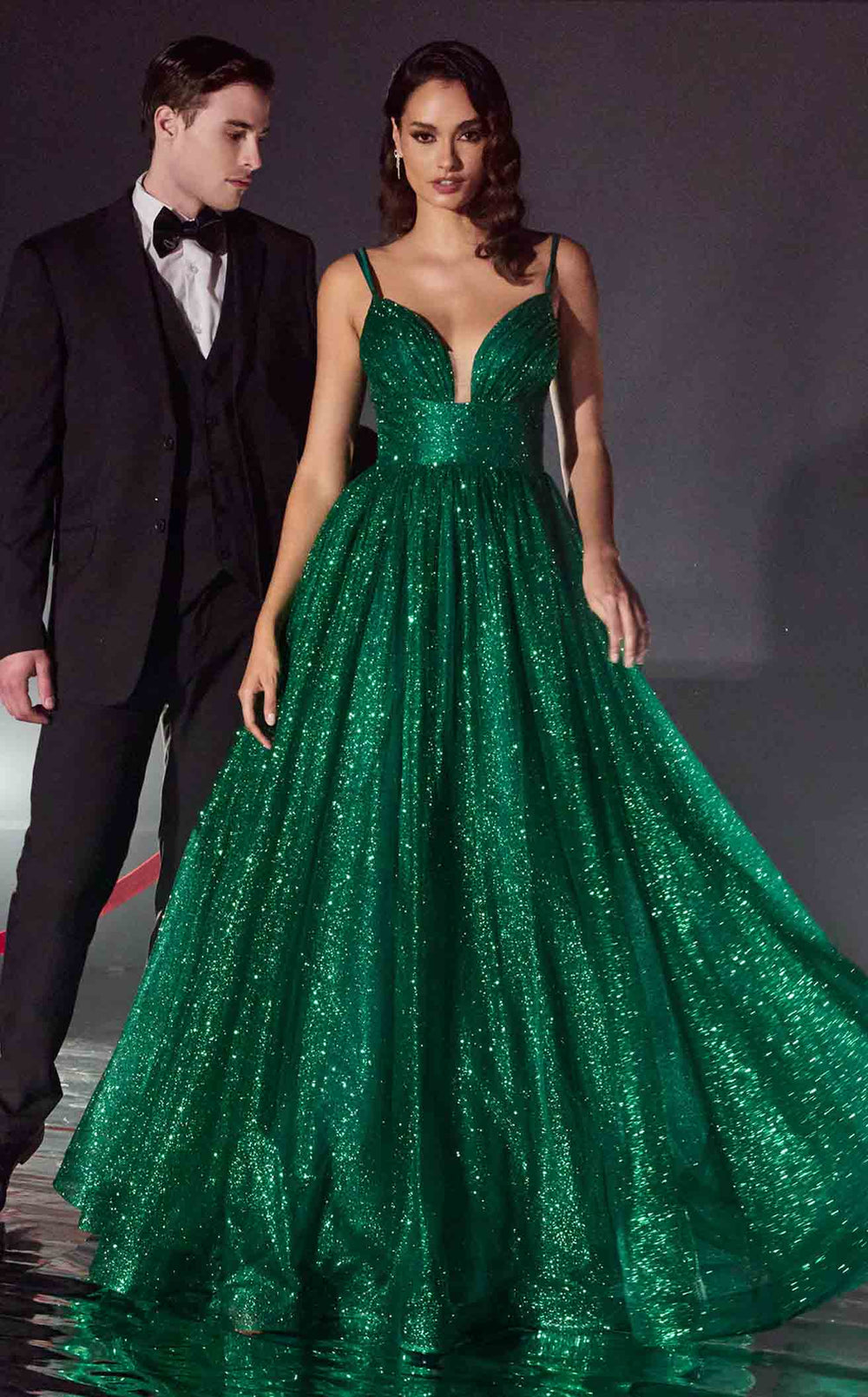 Exquisite LaDivine CD996 Dress detail view - VOLAKK
