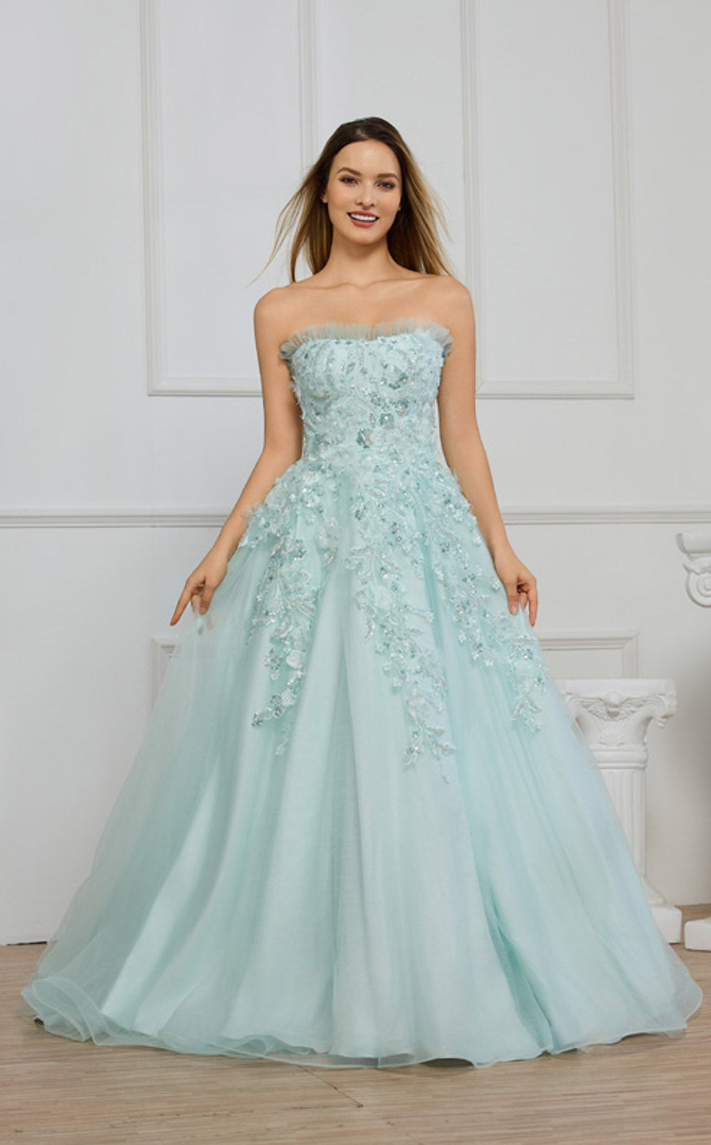 Cecilia Couture 8013 Dress details - VOLAKK