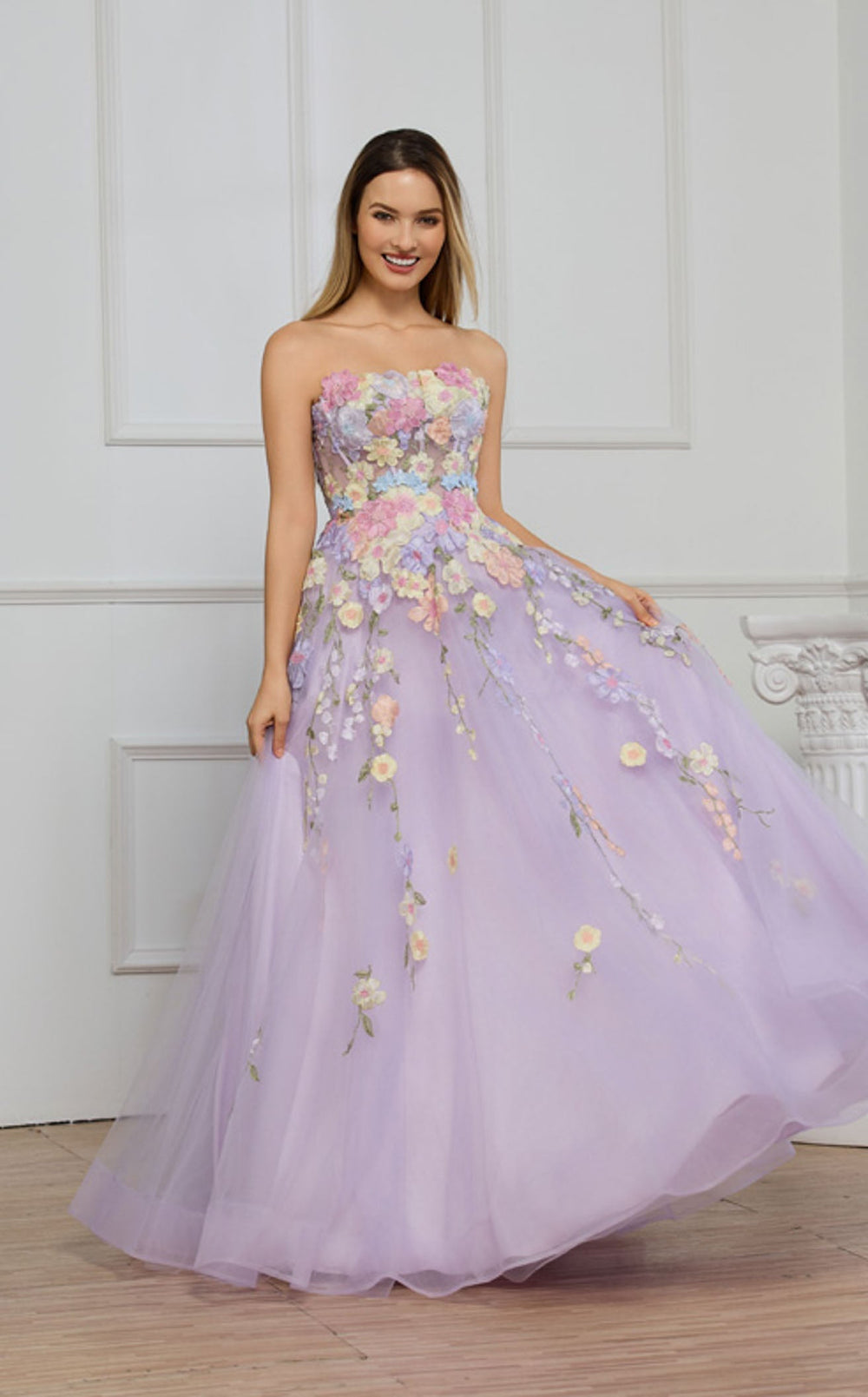 Cecilia Couture 8014 Dress details - VOLAKK