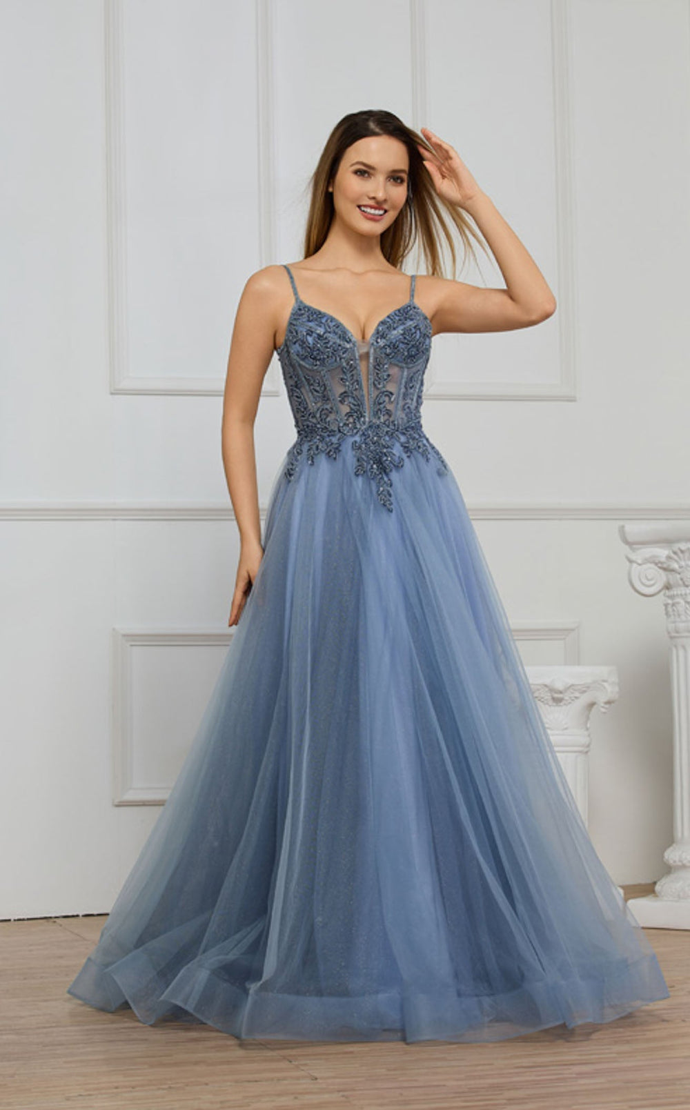 Cecilia Couture 8027 Dress details - VOLAKK