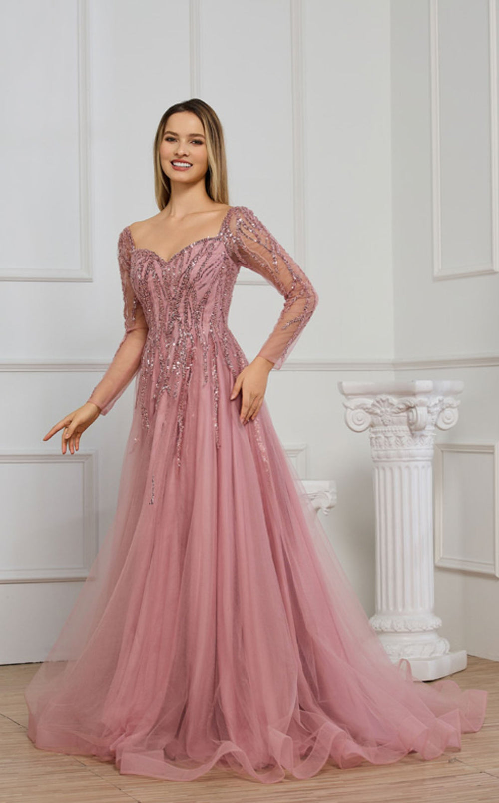 Cecilia Couture 8049 Dress details - VOLAKK