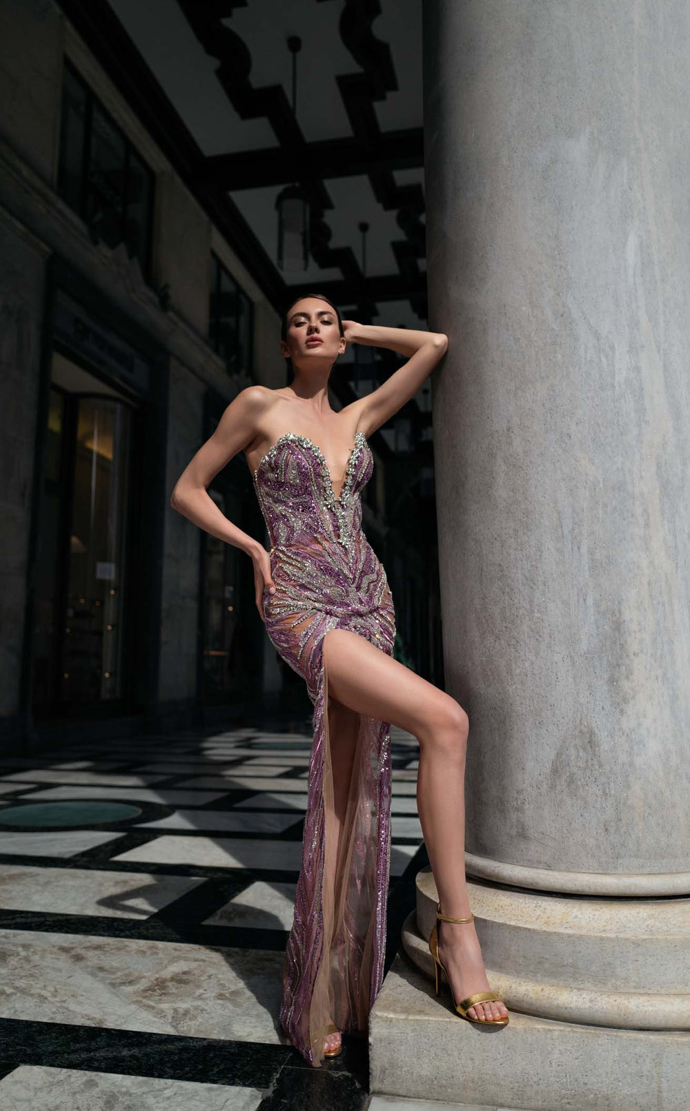 Chvmpayne CH301 Dress details - VOLAKK
