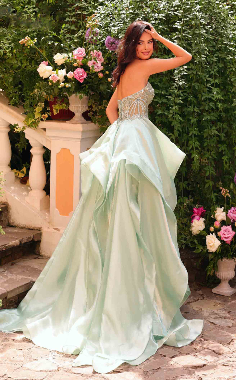 Exquisite Clarisse 62131 Dress detail view - VOLAKK