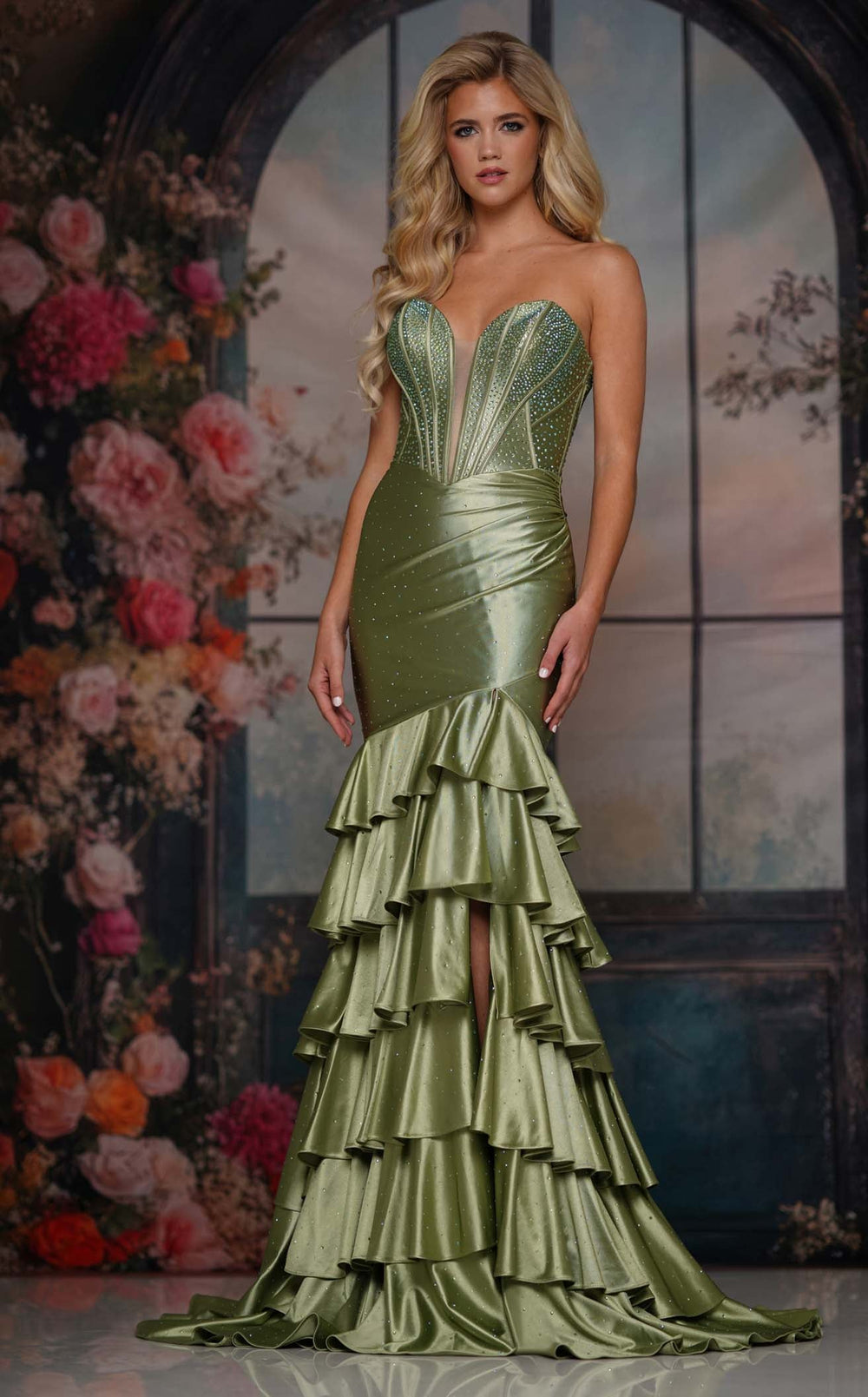 Exquisite Colors Dress 3925 Dress detail view - VOLAKK