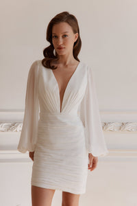 Chiffon Wedding Dress Signi view 2