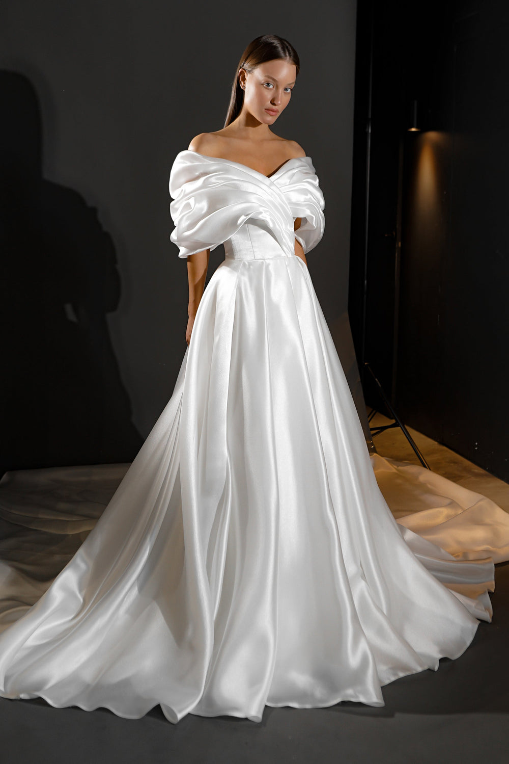 Wedding Dress Acerola with Leg Slit - VOLAKK