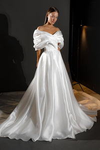 Wedding Dress Acerola with Leg Slit view 1