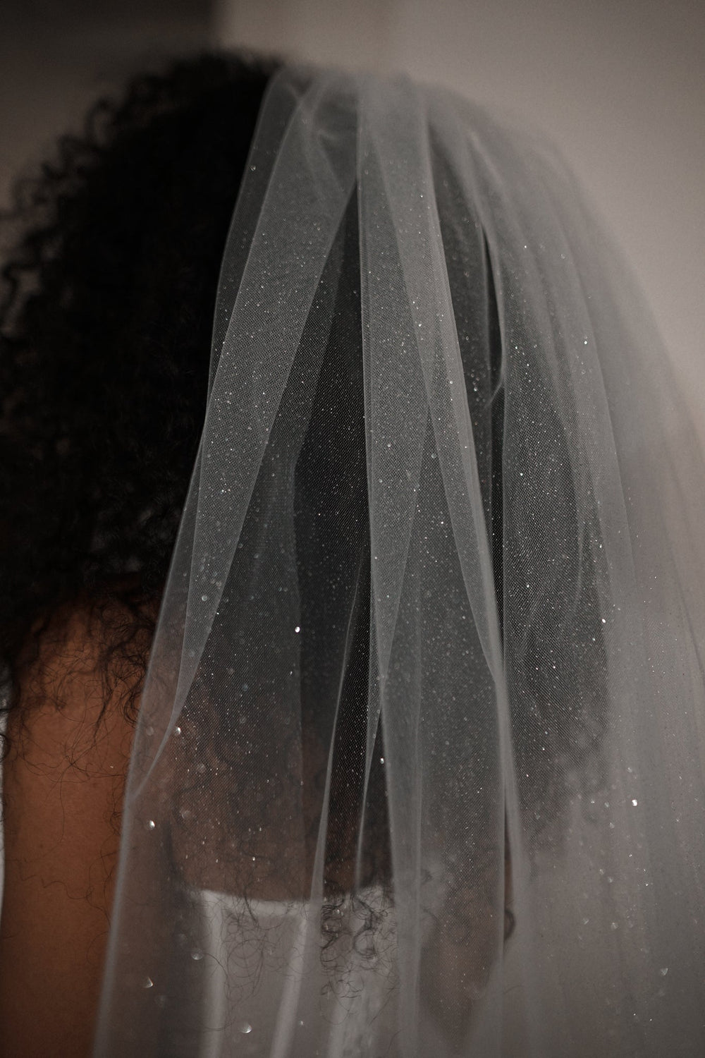 Exquisite Wedding Veil Magic detail view - VOLAKK