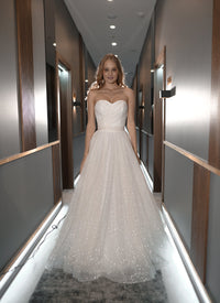 Sparkle Sleeveless Wedding Dress Kerstin view 6