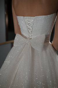 Sparkle Sleeveless Wedding Dress Kerstin view 10