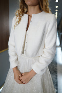 Light Ivory Jacket K - 068 | Ready-to-Ship view 7