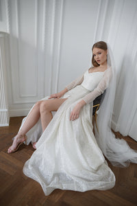 Sparkly Wedding Dress Miranda view 2