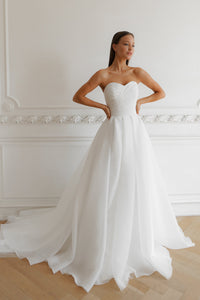 Sleeveless Wedding Dress Audrey view 21