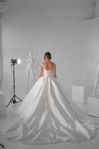 Classic Mikado Ball Gown Priscilla view 4