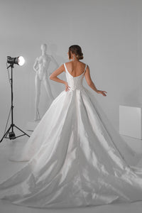 Classic Mikado Ball Gown Priscilla view 6