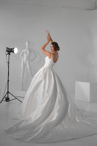 Classic Mikado Ball Gown Priscilla view 7