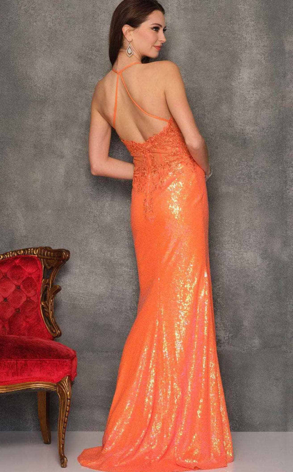 Dave and Johnny 10770 Dress details - VOLAKK