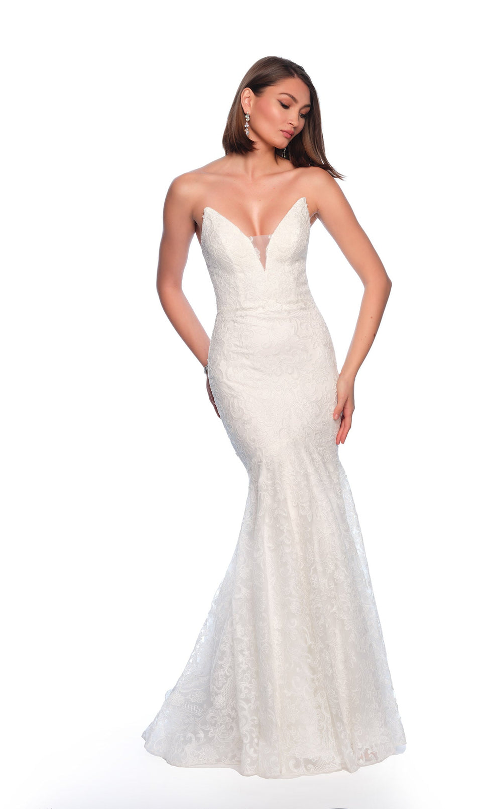 Dave and Johnny 11165 Bridal Dress - VOLAKK