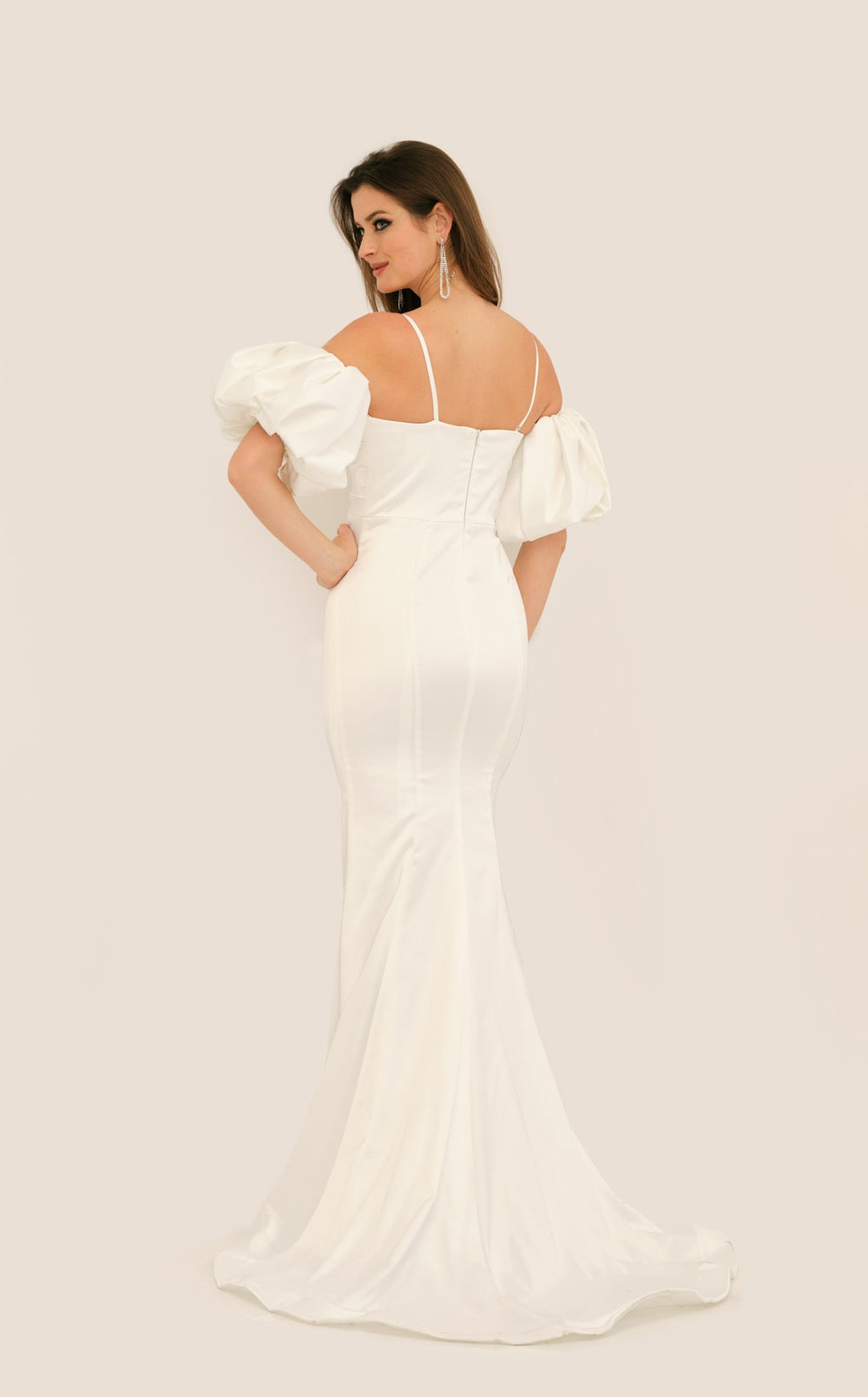 Dave and Johnny 11342 Bridal Dress details - VOLAKK