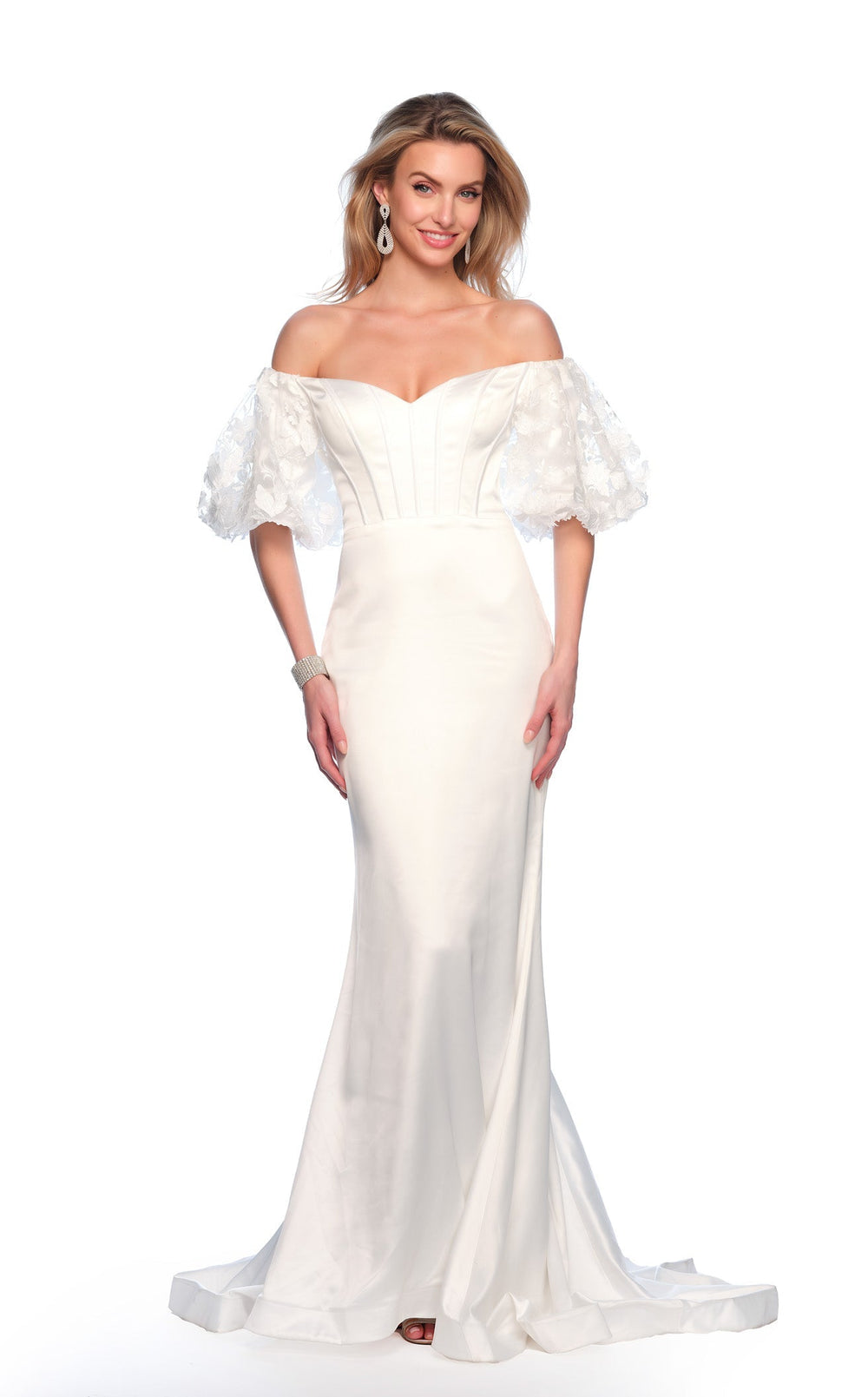 Dave and Johnny 11344 Bridal Dress - VOLAKK