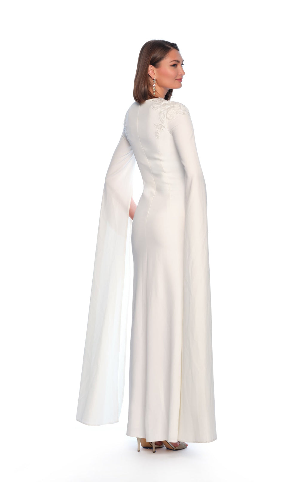 Dave and Johnny 11522 Bridal Dress details - VOLAKK