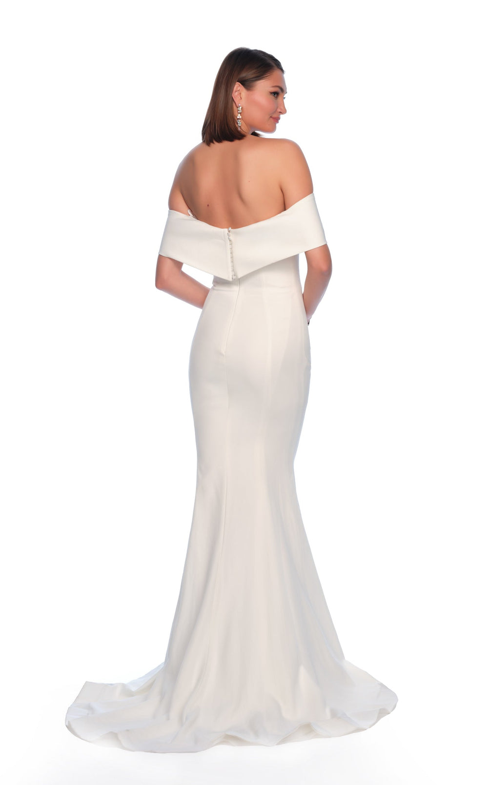 Dave and Johnny 11619 Bridal Dress details - VOLAKK