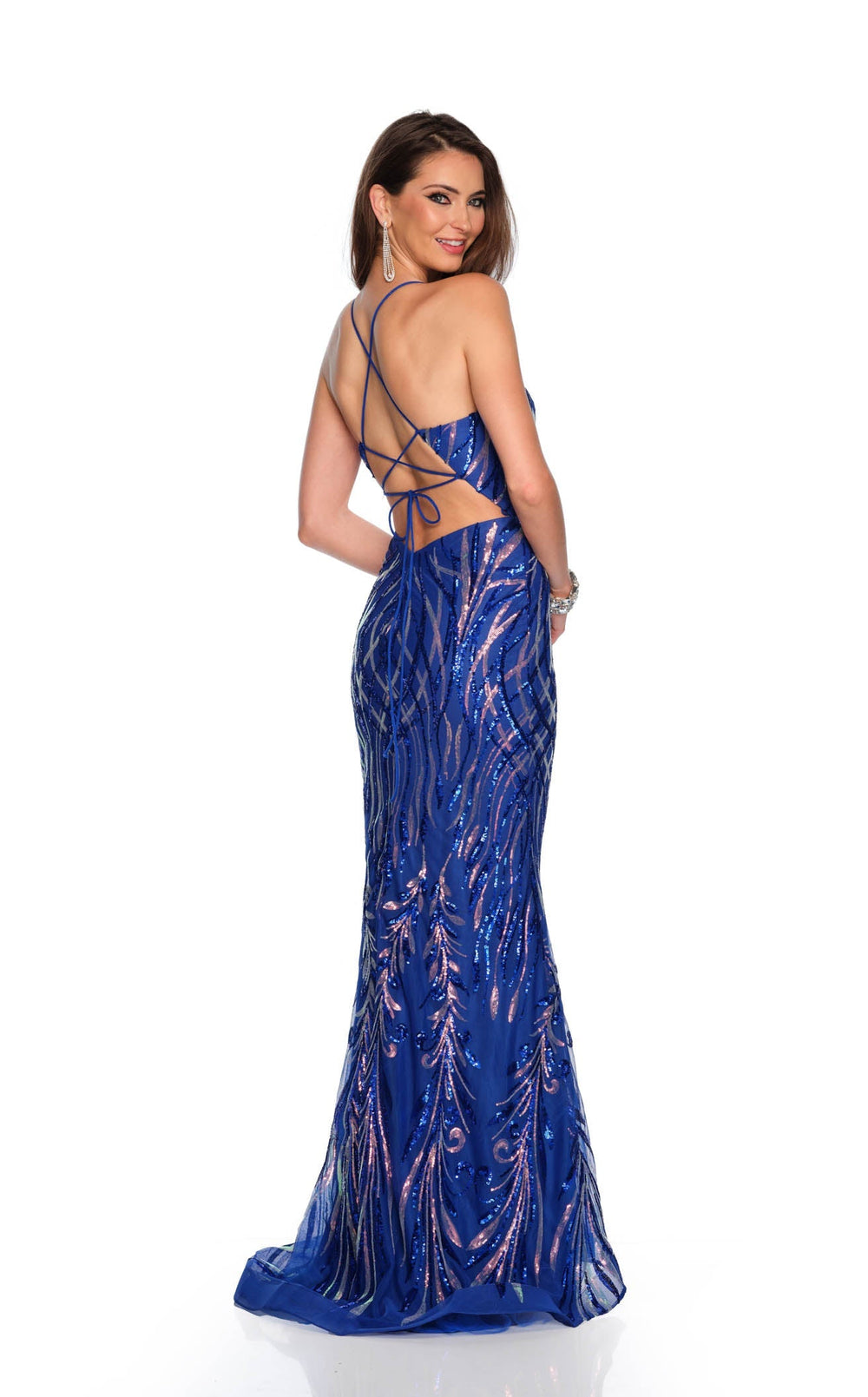 Dave and Johnny 11671 Dress details - VOLAKK