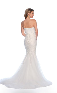 Dave and Johnny 11699 Bridal Dress view 2