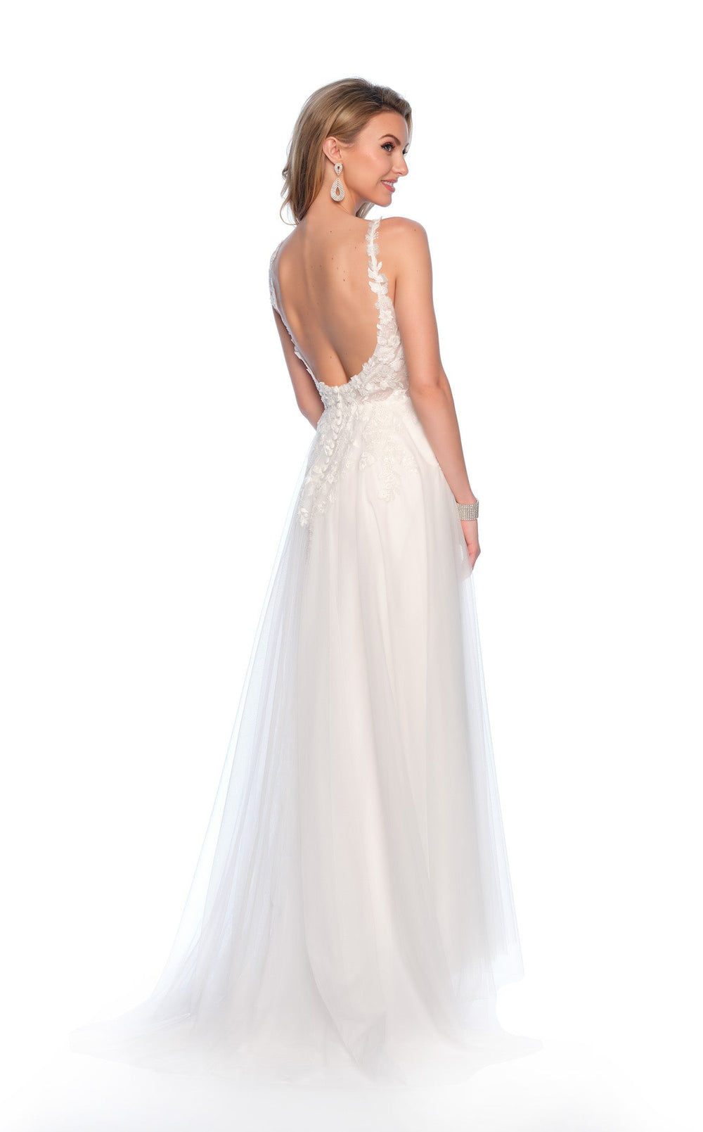 Dave and Johnny 11946 Bridal Dress details - VOLAKK