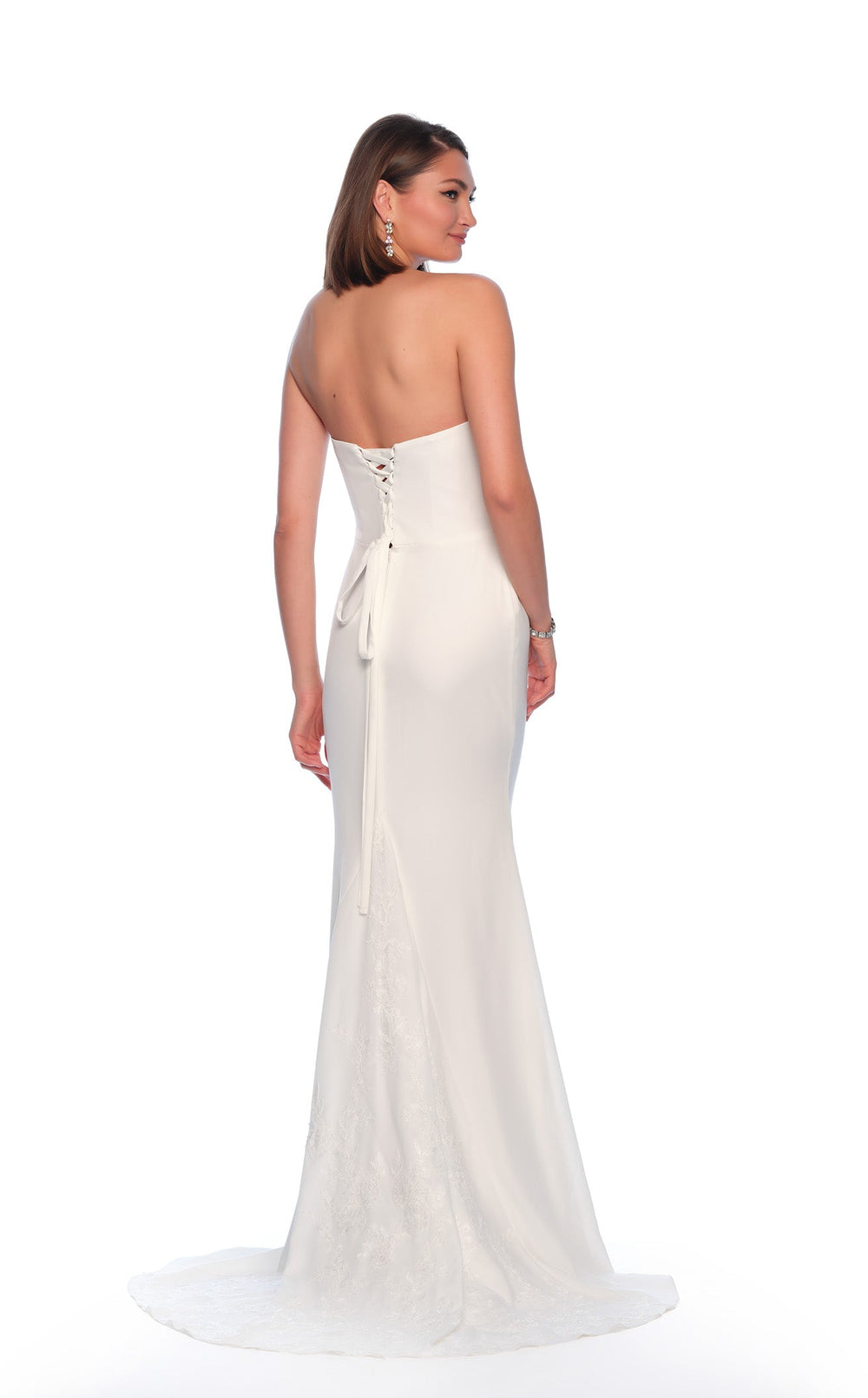 Dave and Johnny 11988 Bridal Dress details - VOLAKK
