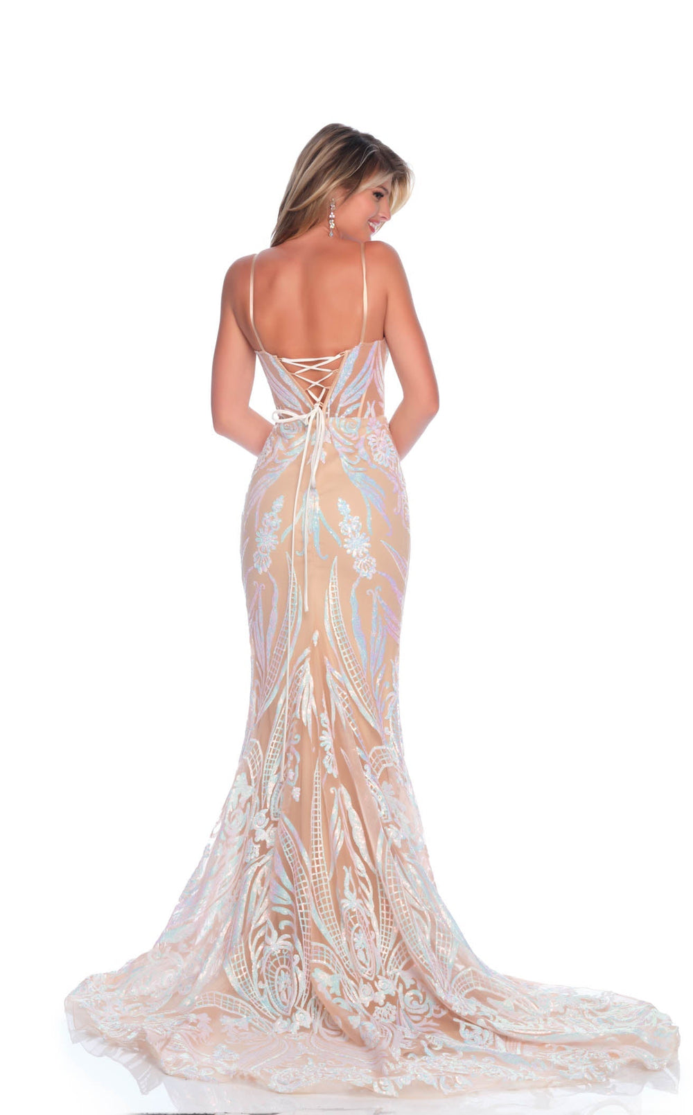 Dave and Johnny 12001 Dress details - VOLAKK